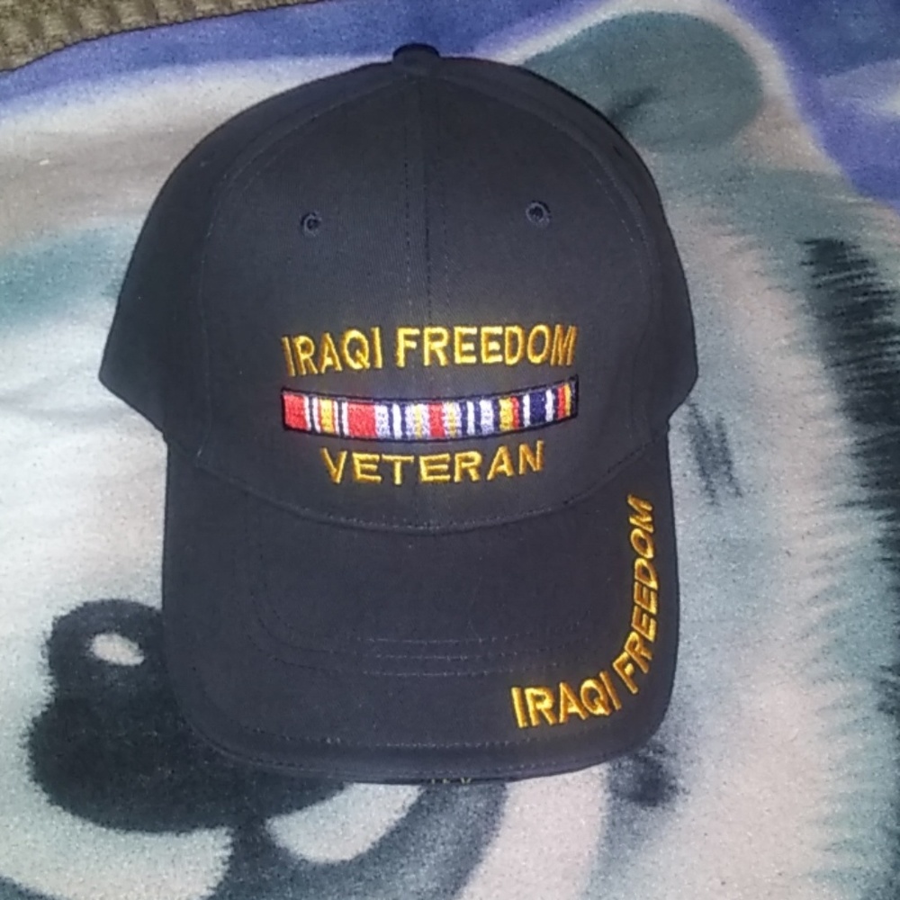 Iraqi Freedom Veteran  Ball Cap Unisex